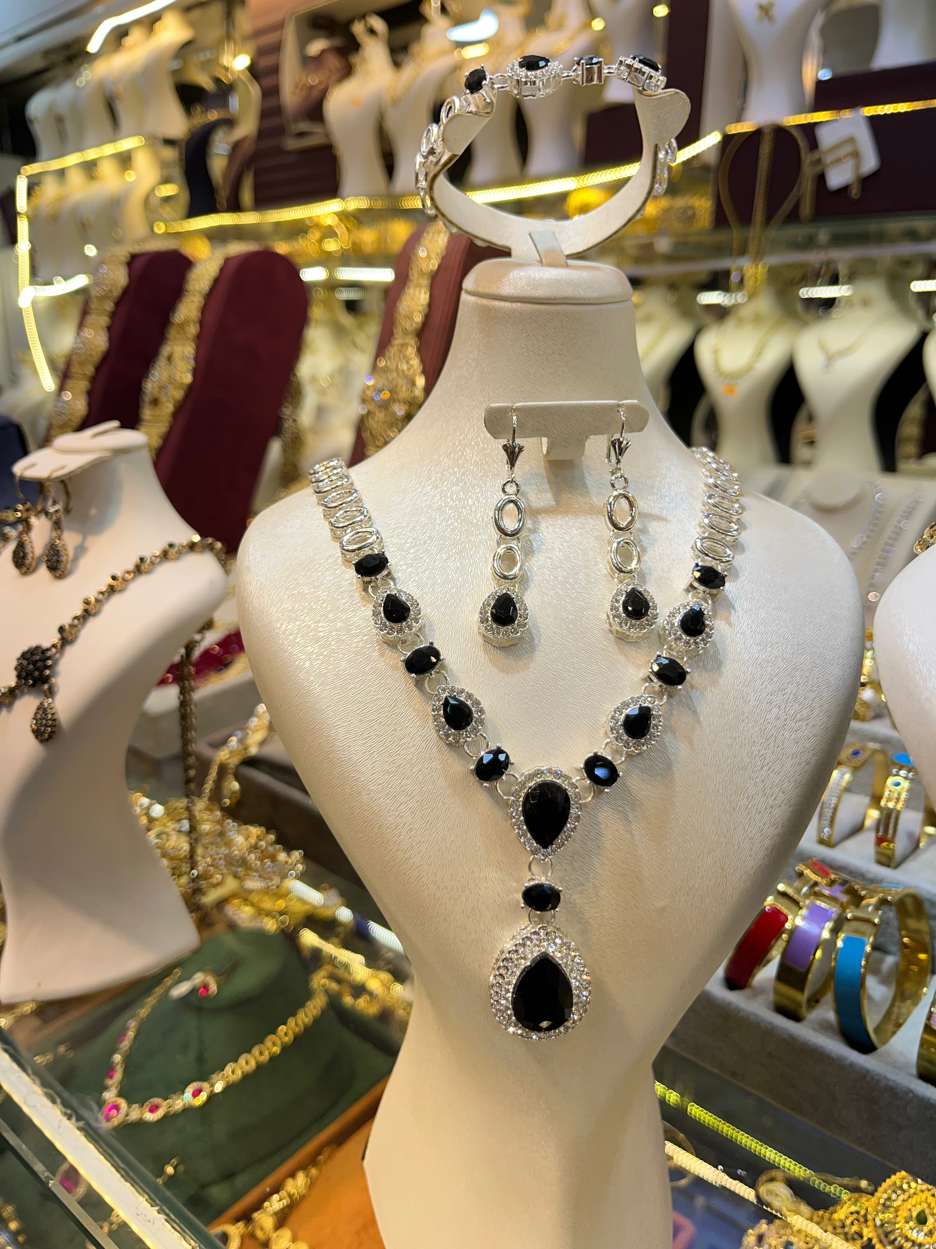 Parure style marocain inoxydable